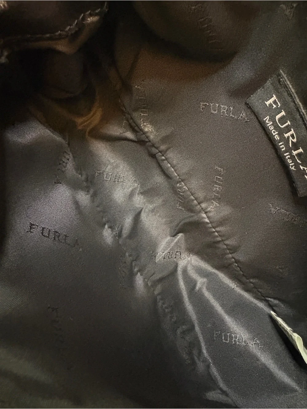 Furla Black Leather Shoulder Bag - Picture 14 of 17